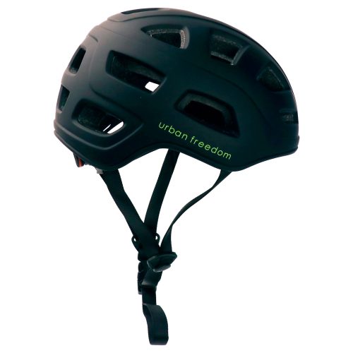 Casco Negro Inokim con Luz