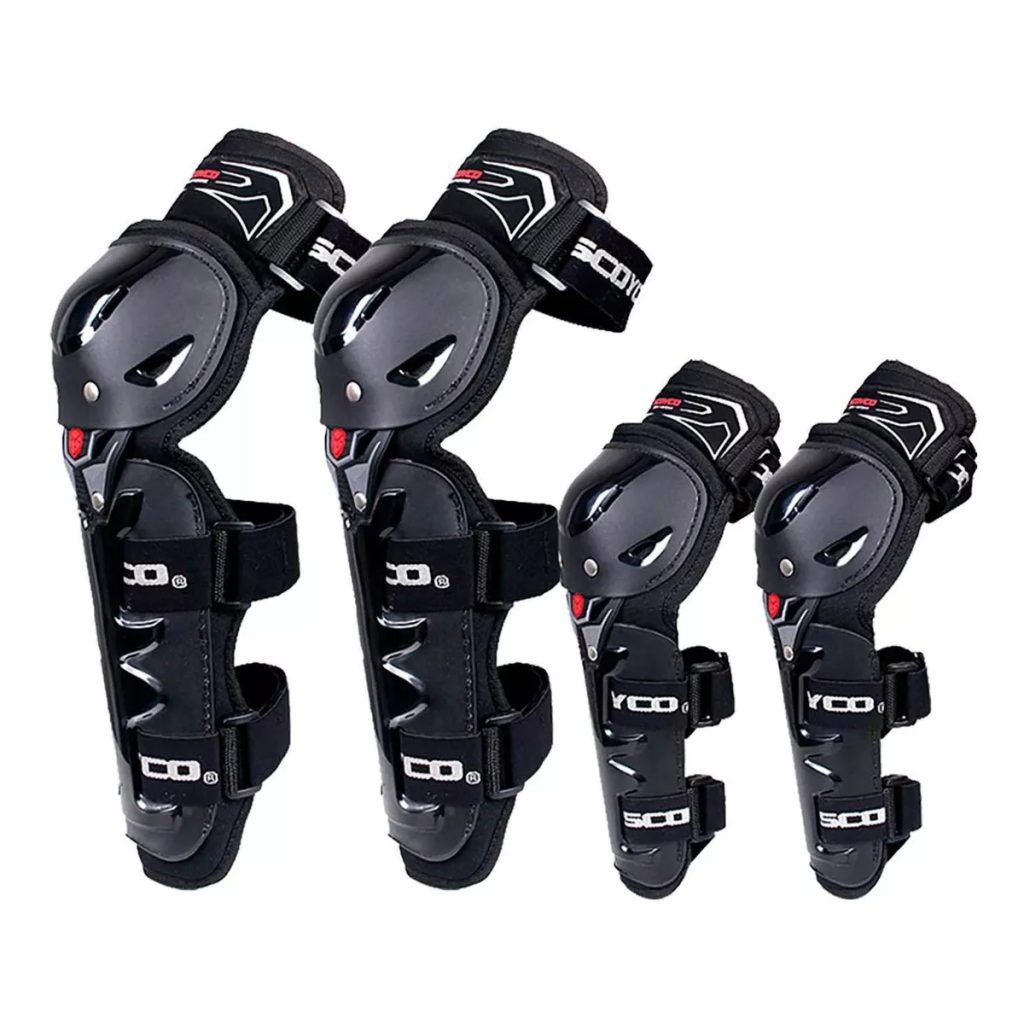 Rodilleras Y Espinilleras De Jardinería SPARES2GO - Talla Única, Negro, Protección CE