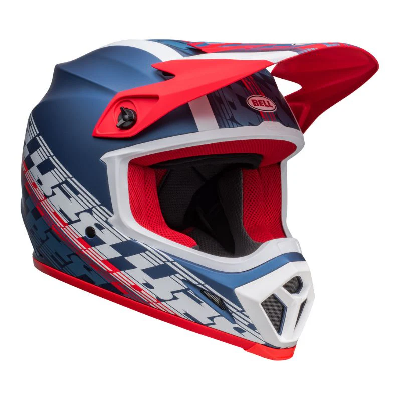 Casco Full Face Bell Mx-9 Mips Offset Azbl Talla L - Imagen 4