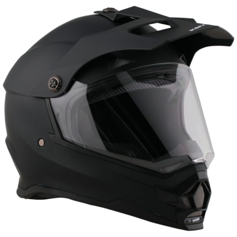 Casco Moto KONTROL Talla S 819-6 Negro Mate