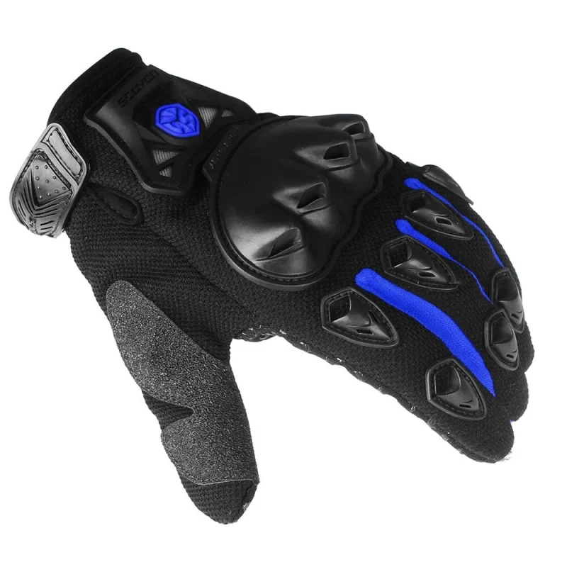 Guantes Mc12w Mujer Scoyco Azul  Ac T.M - Imagen 2