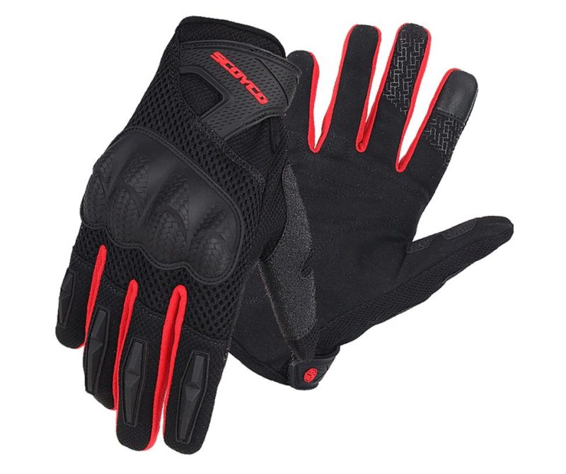 Guantes Mc58-2 Scoyco Ng/ro Ac Talla: M - Imagen 4