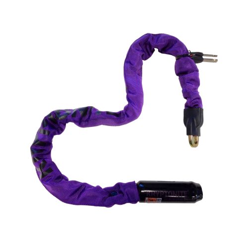 Candado 786 Cadena Integrado Keeper Morado