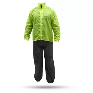 Chaqueta y Pantalón Impermeable SPARTAN Premium Verde Talla XL