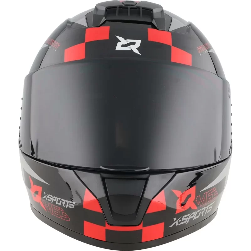 CASCO XSPORT M63 GEMINIS COLOR NG/RJ TALLA (M) - Imagen 2