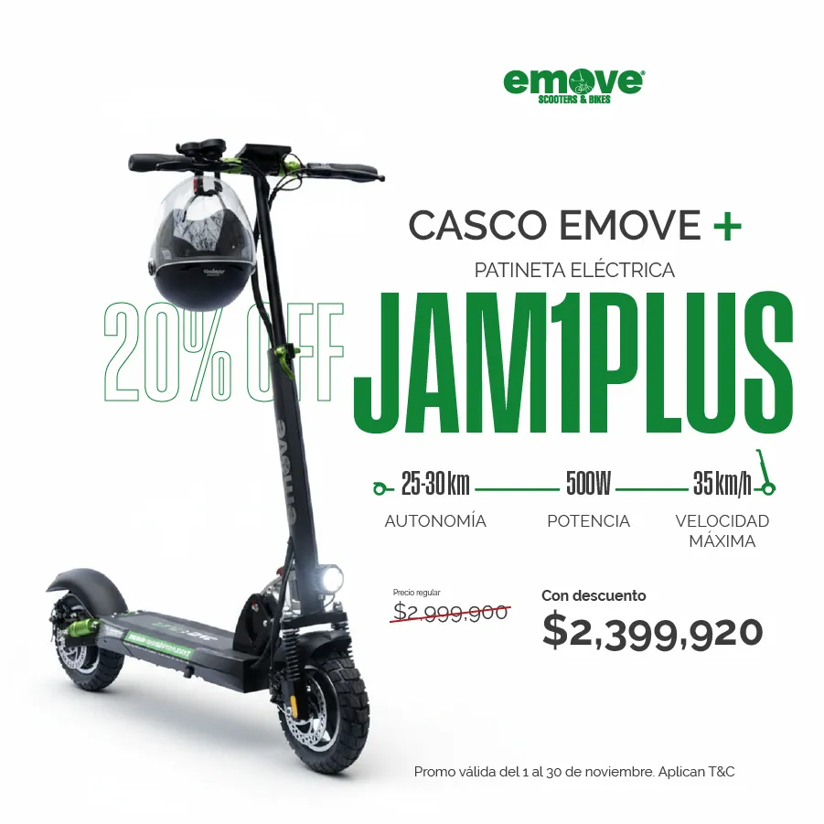 Scooter Eléctrica Emove Jam 1 Plus