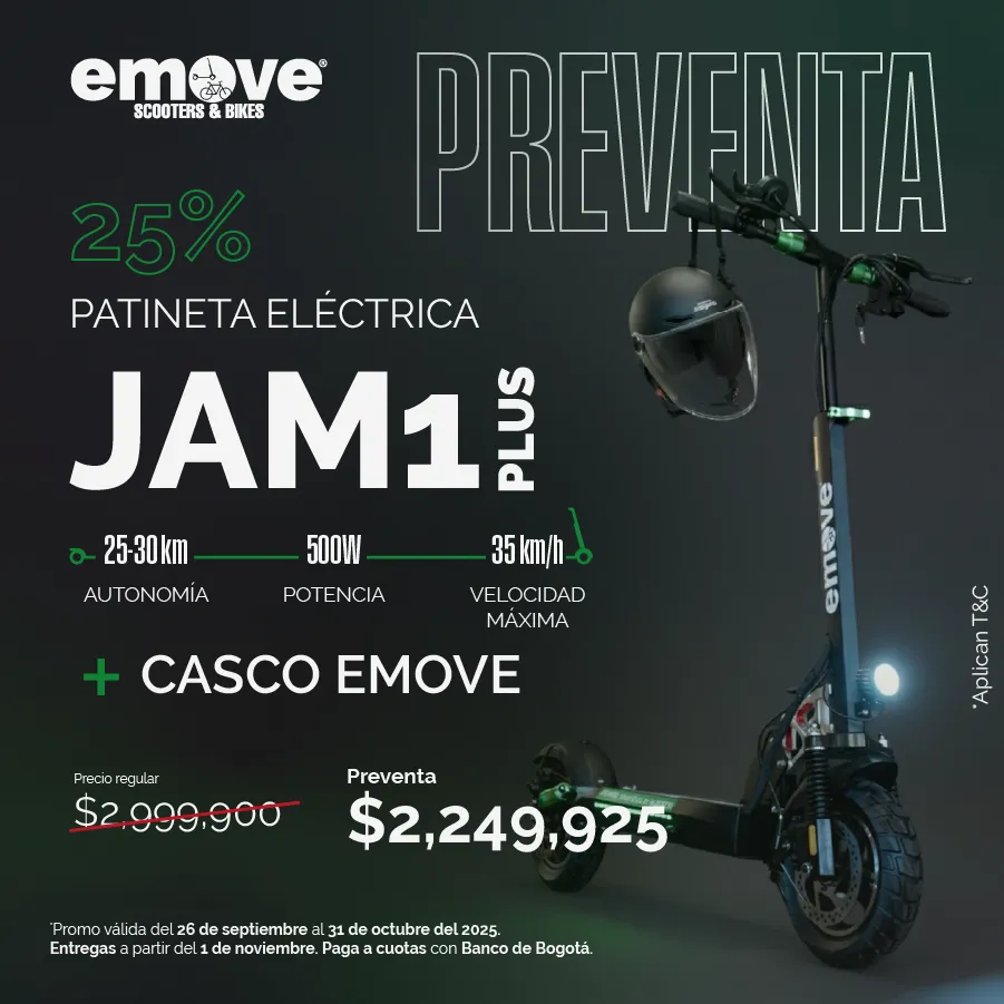 Scooter Eléctrica Emove Jam 1 Plus