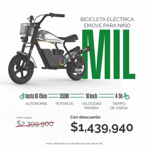 Bicicleta eléctrica Emove e-moto MIL