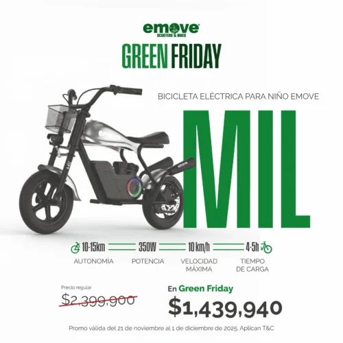 Bicicleta eléctrica Emove e-moto MIL