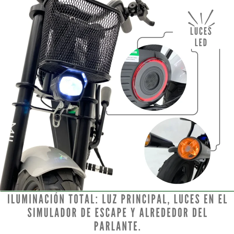 Bicicleta eléctrica Emove e-moto MIL - Imagen 3