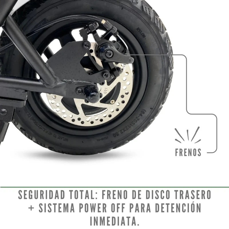 Bicicleta eléctrica Emove e-moto MIL - Imagen 6