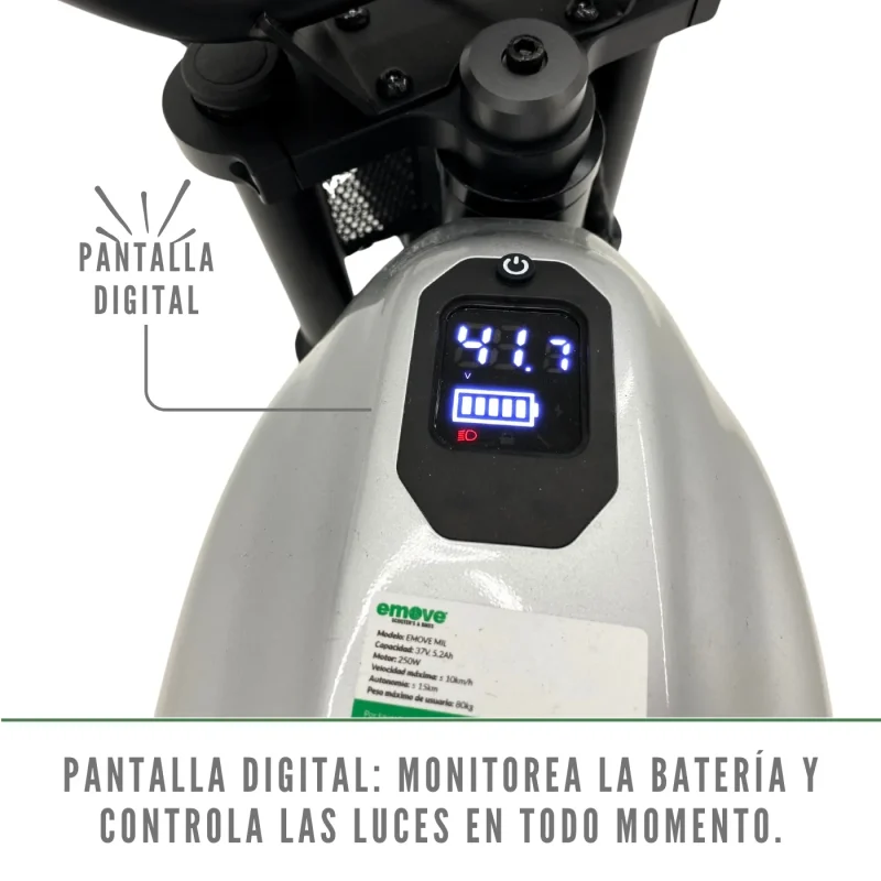 Bicicleta eléctrica Emove e-moto MIL - Imagen 7