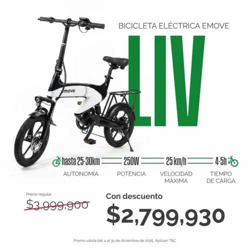 Bicicleta eléctrica Emove e-bike LIV