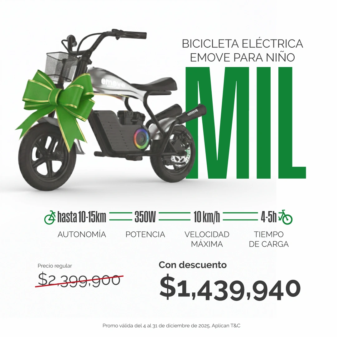 Bicicleta eléctrica Emove e-moto MIL