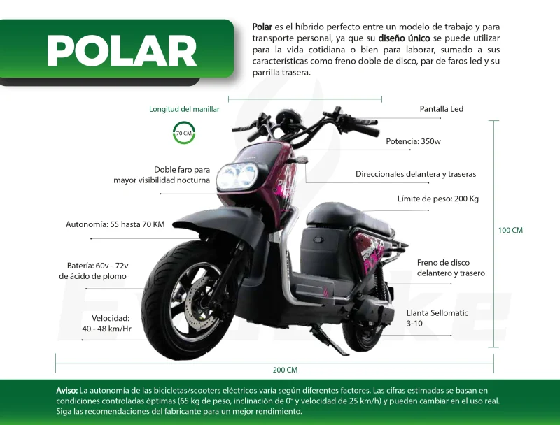 Bicicleta eléctrica Evobike Polar - Imagen 6