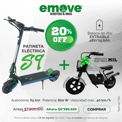 Scooter Eléctrica Emove S9