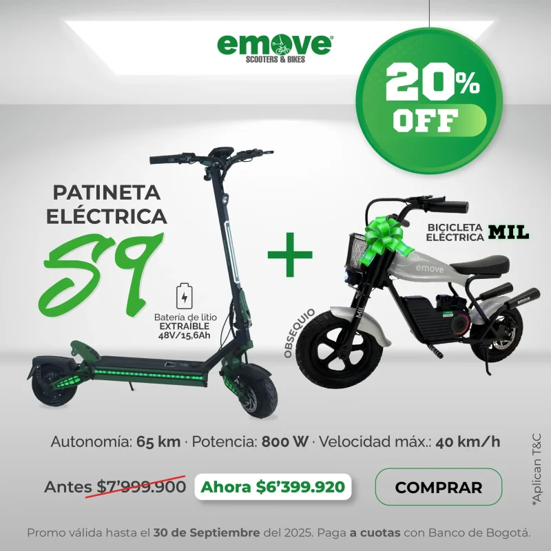 Scooter Eléctrica Emove S9
