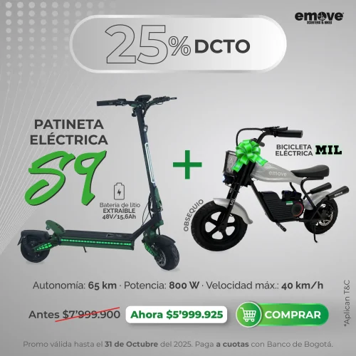 Scooter Eléctrica Emove S9