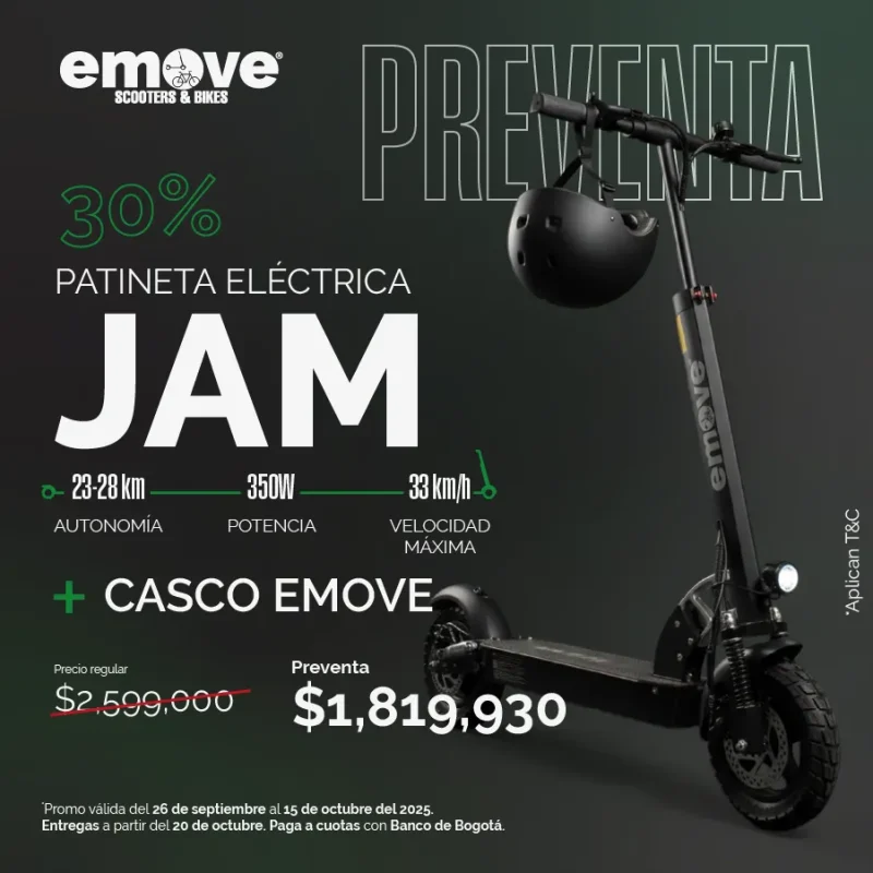 Scooter eléctrica Emove Jam