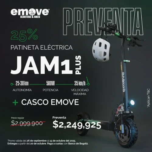 Scooter Eléctrica Emove Jam 1 Plus