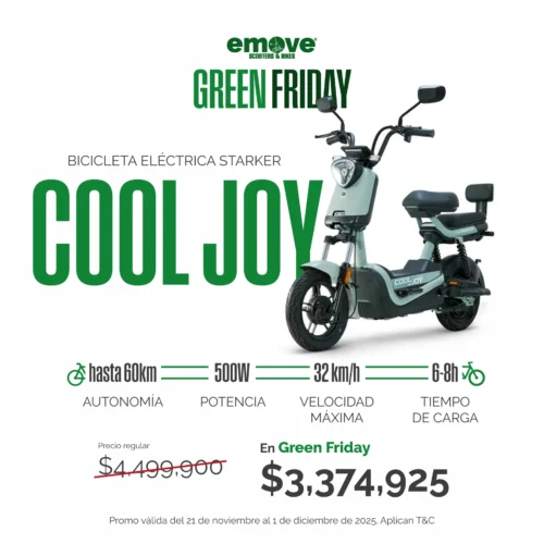 Bicicleta eléctrica Starker Cooljoy