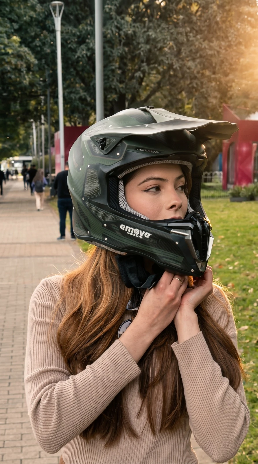 Casco Full Face Emove - Imagen 6