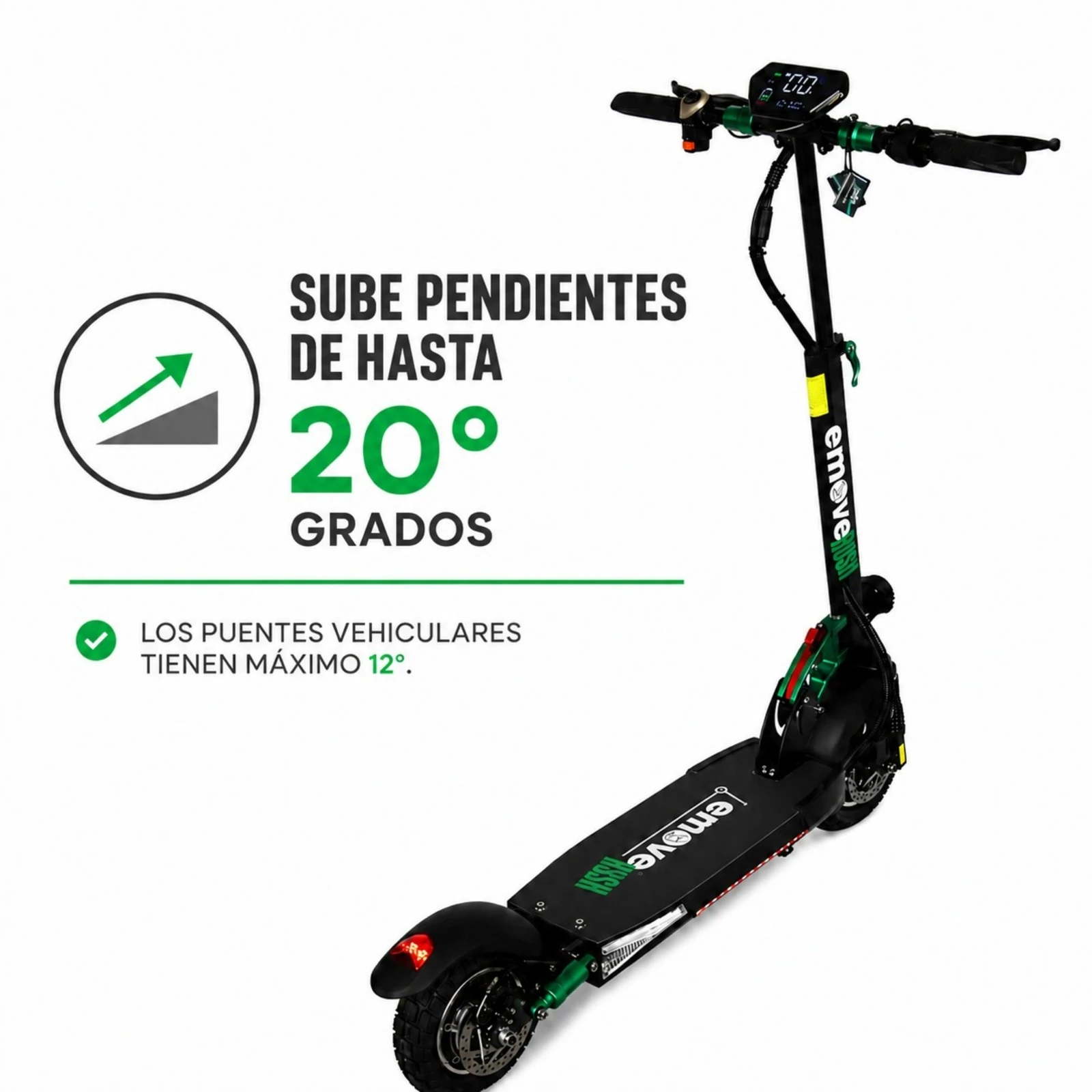 Patineta Eléctrica EMOVE Rush 550W Max 35 km/h - Imagen 4