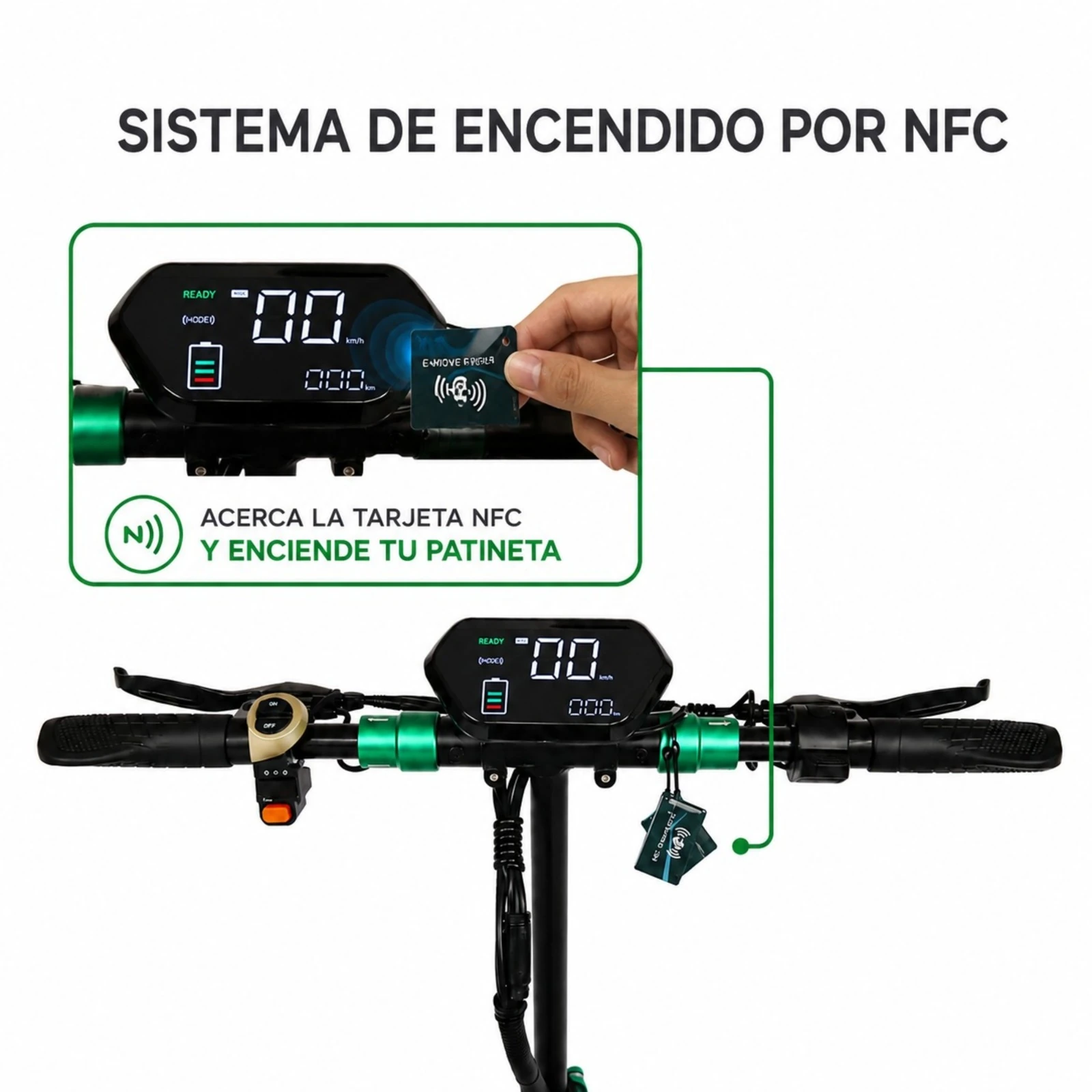 Patineta Eléctrica EMOVE Rush 550W Max 35 km/h - Imagen 6