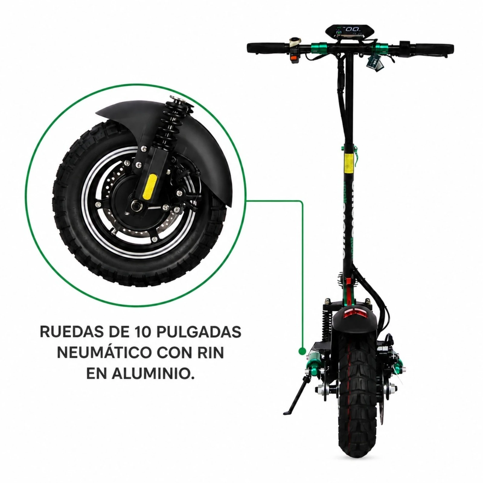Patineta Eléctrica EMOVE Rush 550W Max 35 km/h - Imagen 7