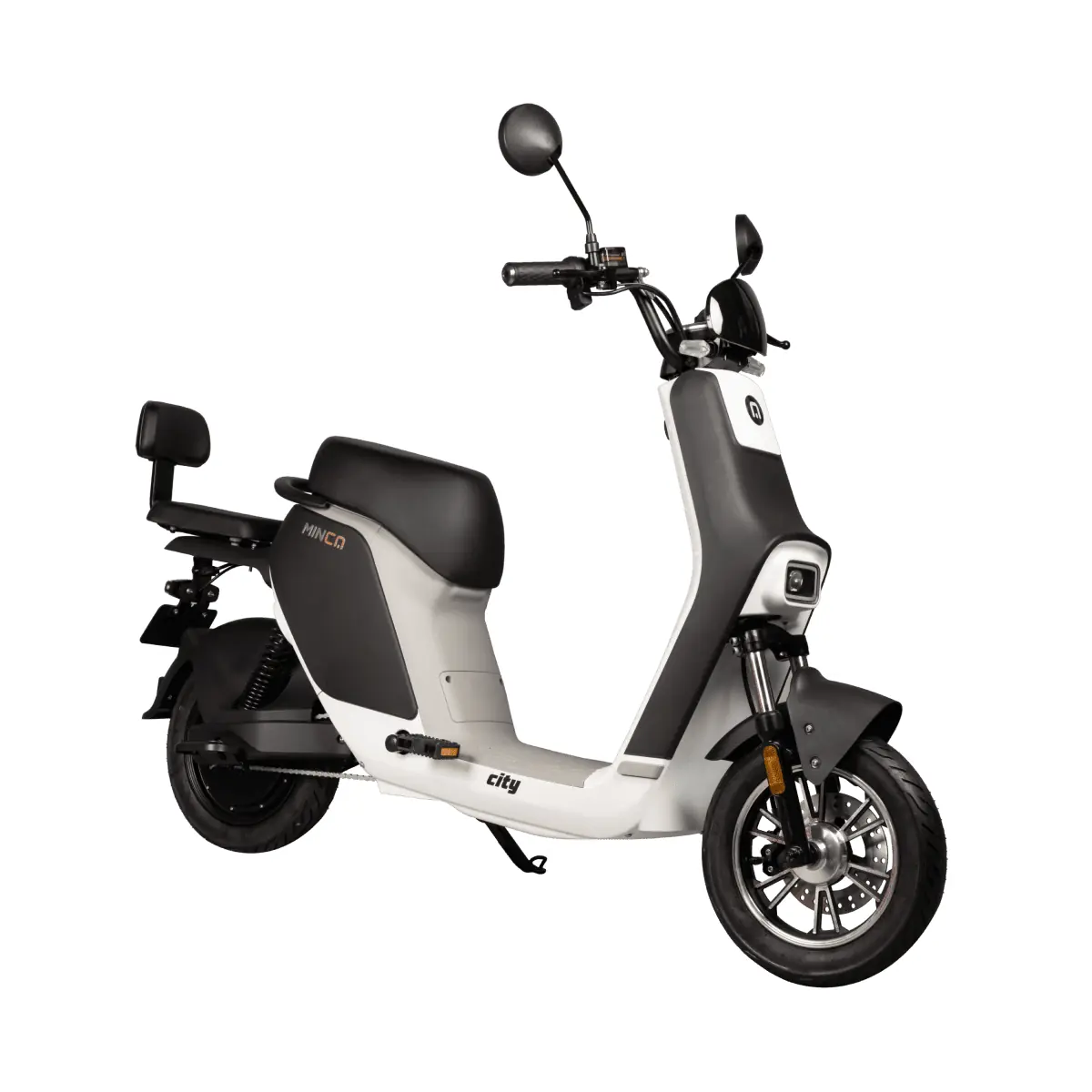 Moped Eléctrico MINCA City 350W negro mate con gris