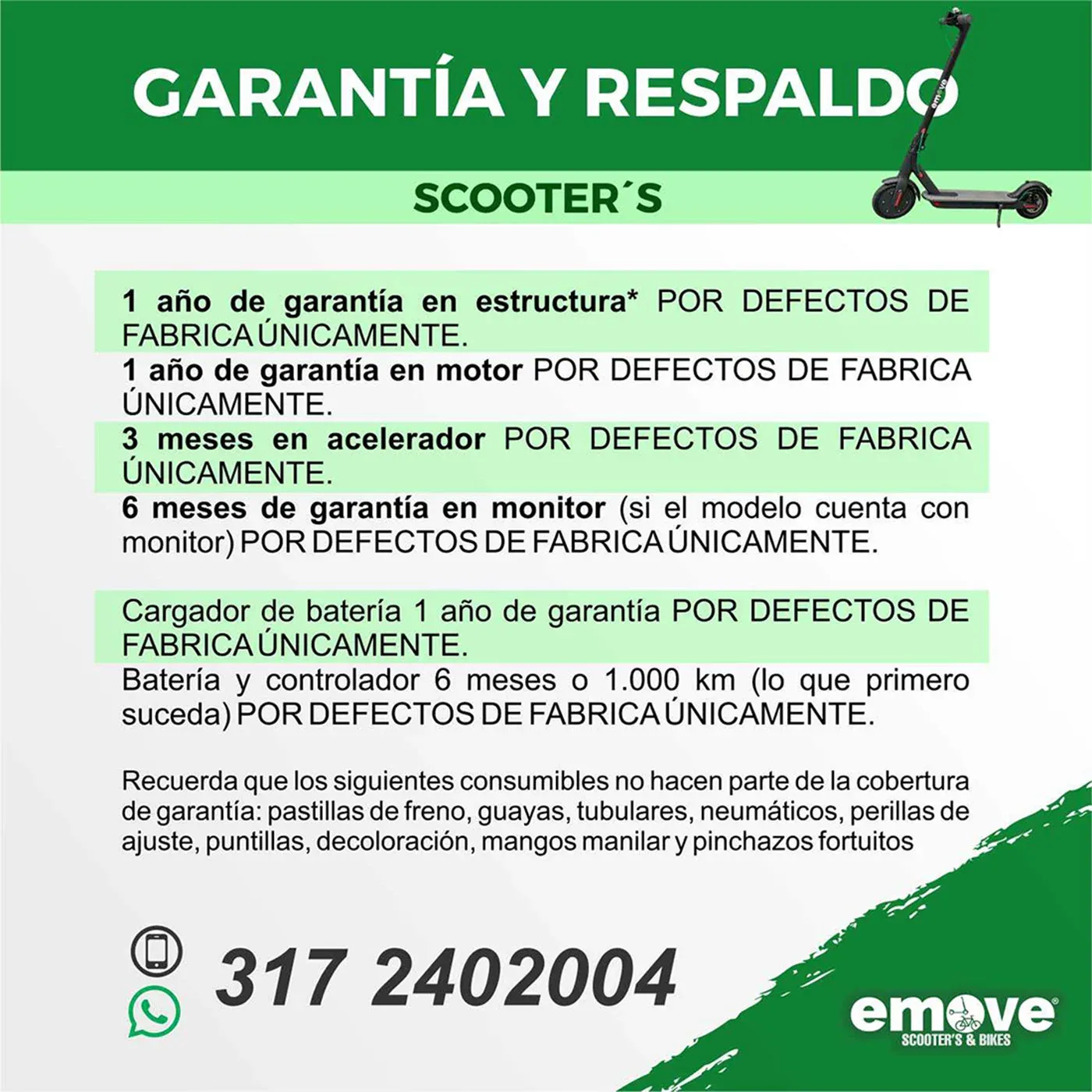 Patineta Eléctrica EMOVE JUV 350W Max 35 km/h – Exhibición - Imagen 7