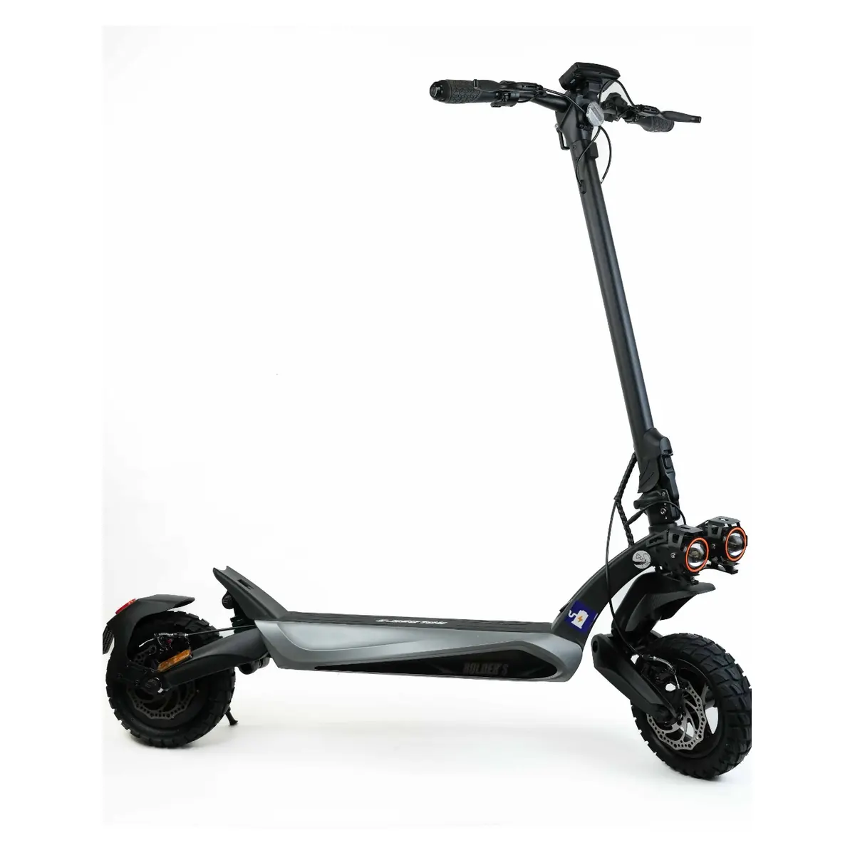 Vista lateral de la patineta eléctrica ROLDERS ORBIX 1000W